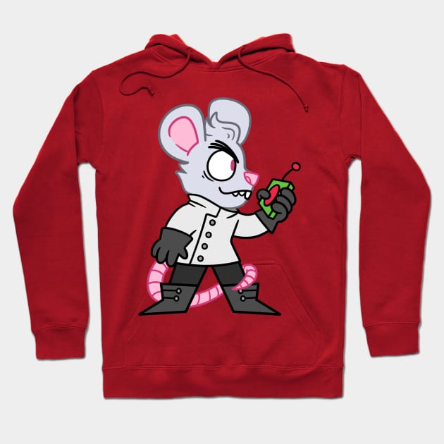 Evil Dr Catnip Hoodie by Get A Klu Comics